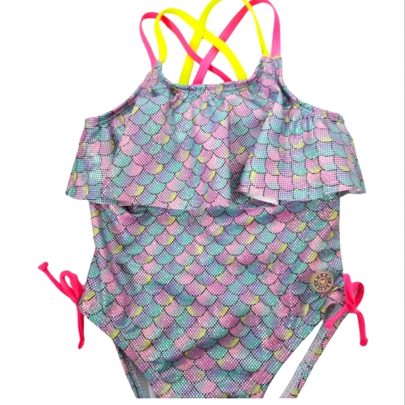 BCBGirls Pearl Baby Girl Swimsuit NWT! Size 2T - Picture 3 of 11